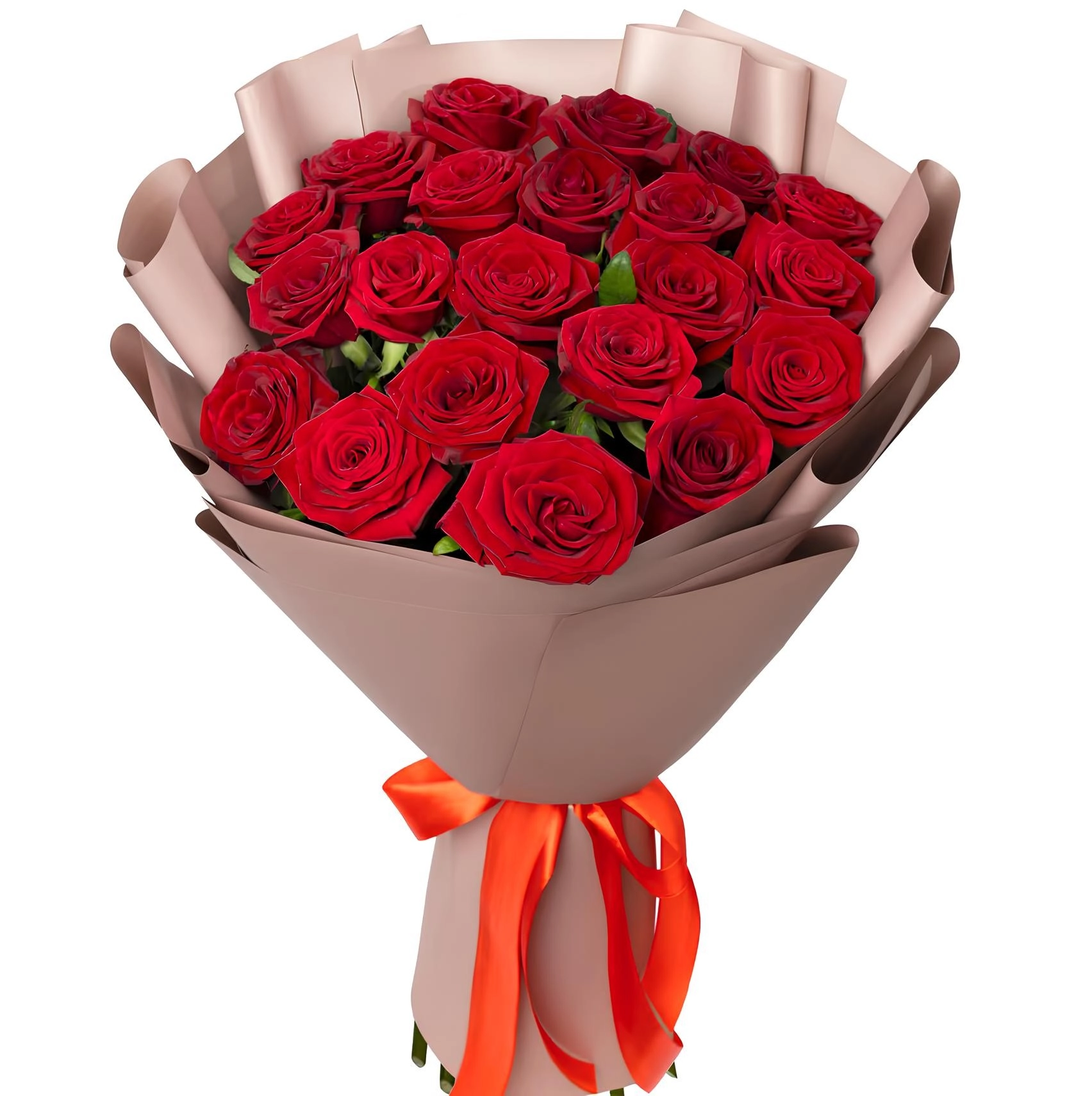 21'Li Kırmızı Gül Buketi