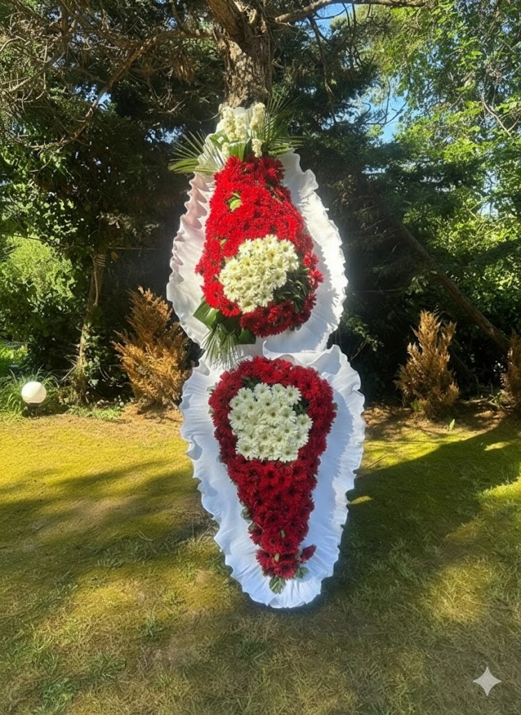 Çift Katlı Lüks Çelenk