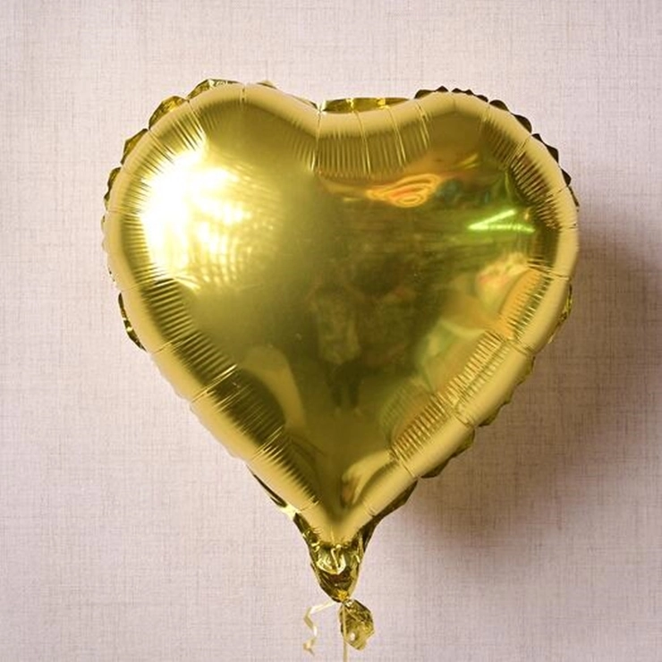 Kalb Gold 70 Cm Balon