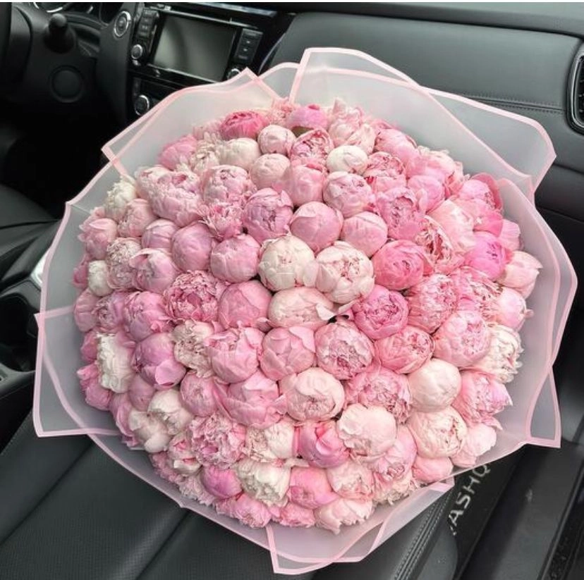 Pink Dreams Şakayık Buketı