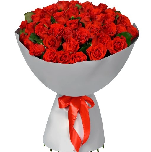 Red Dream 50 Gül Buketi