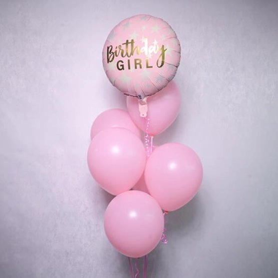 7'Li Pembe Balon Set