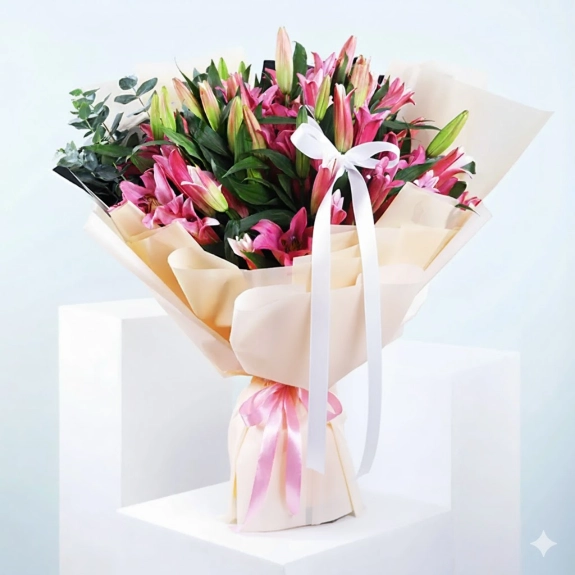 Eternal Bloom Lilyumlar