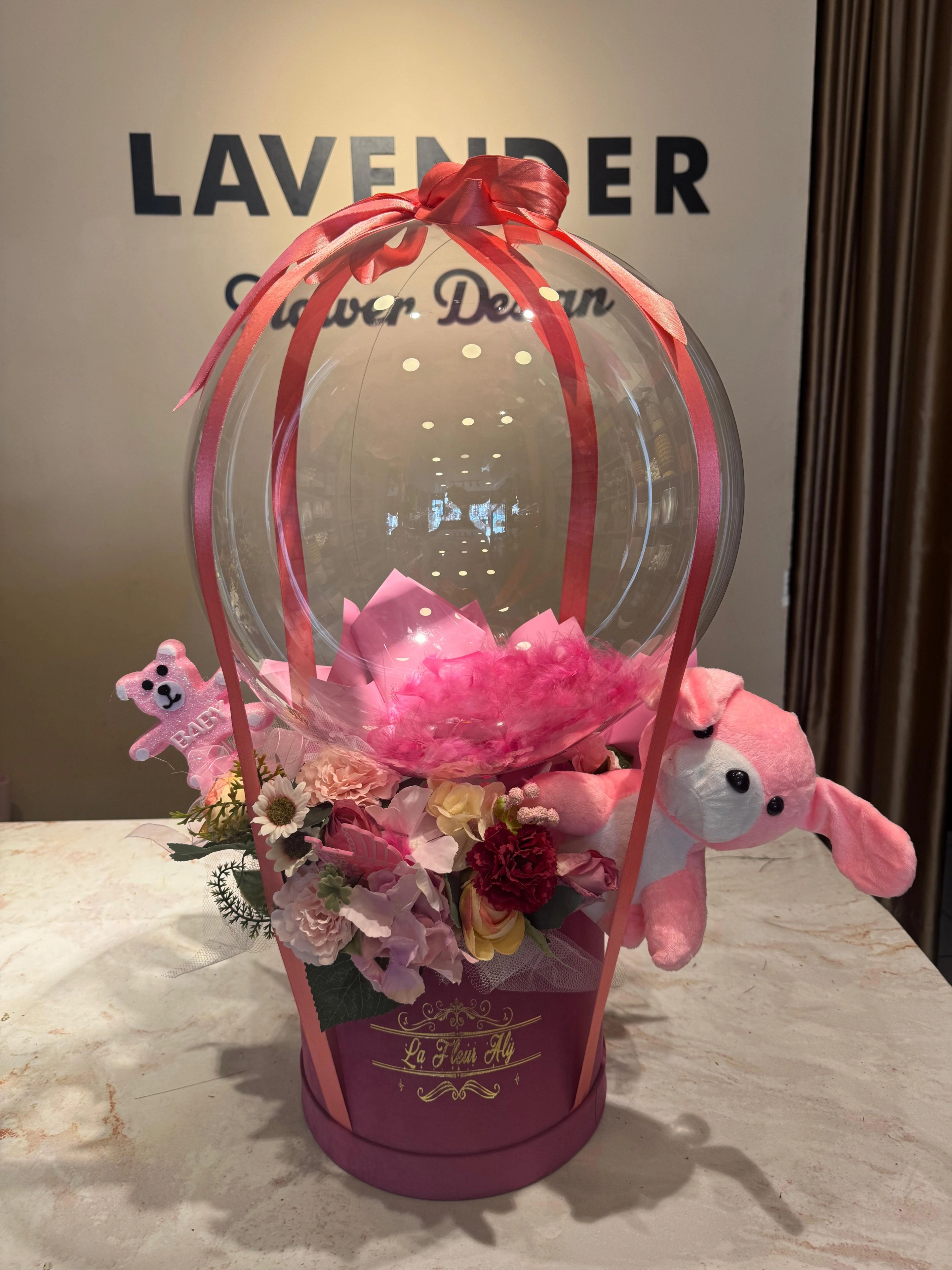 Kız Bebek Balon Arajmanı