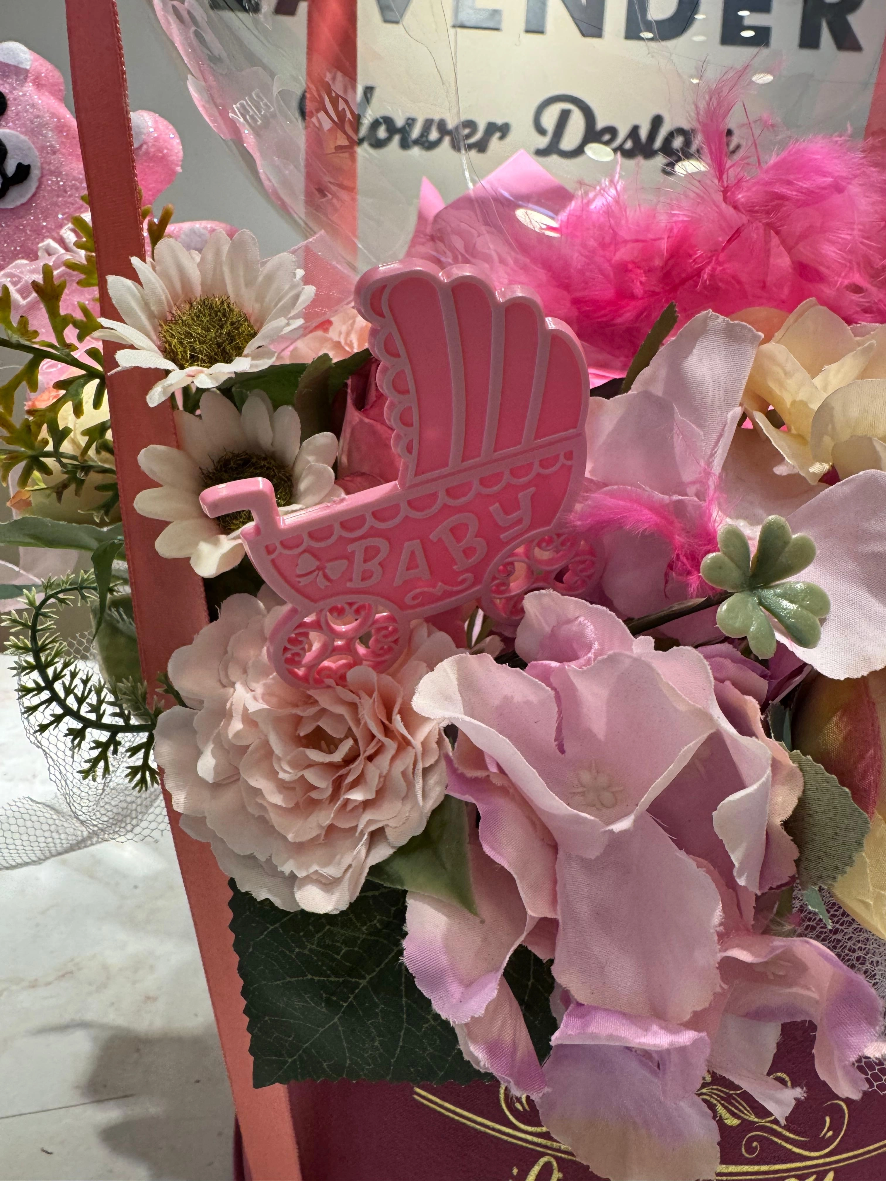 Kız Bebek Balon Arajmanı