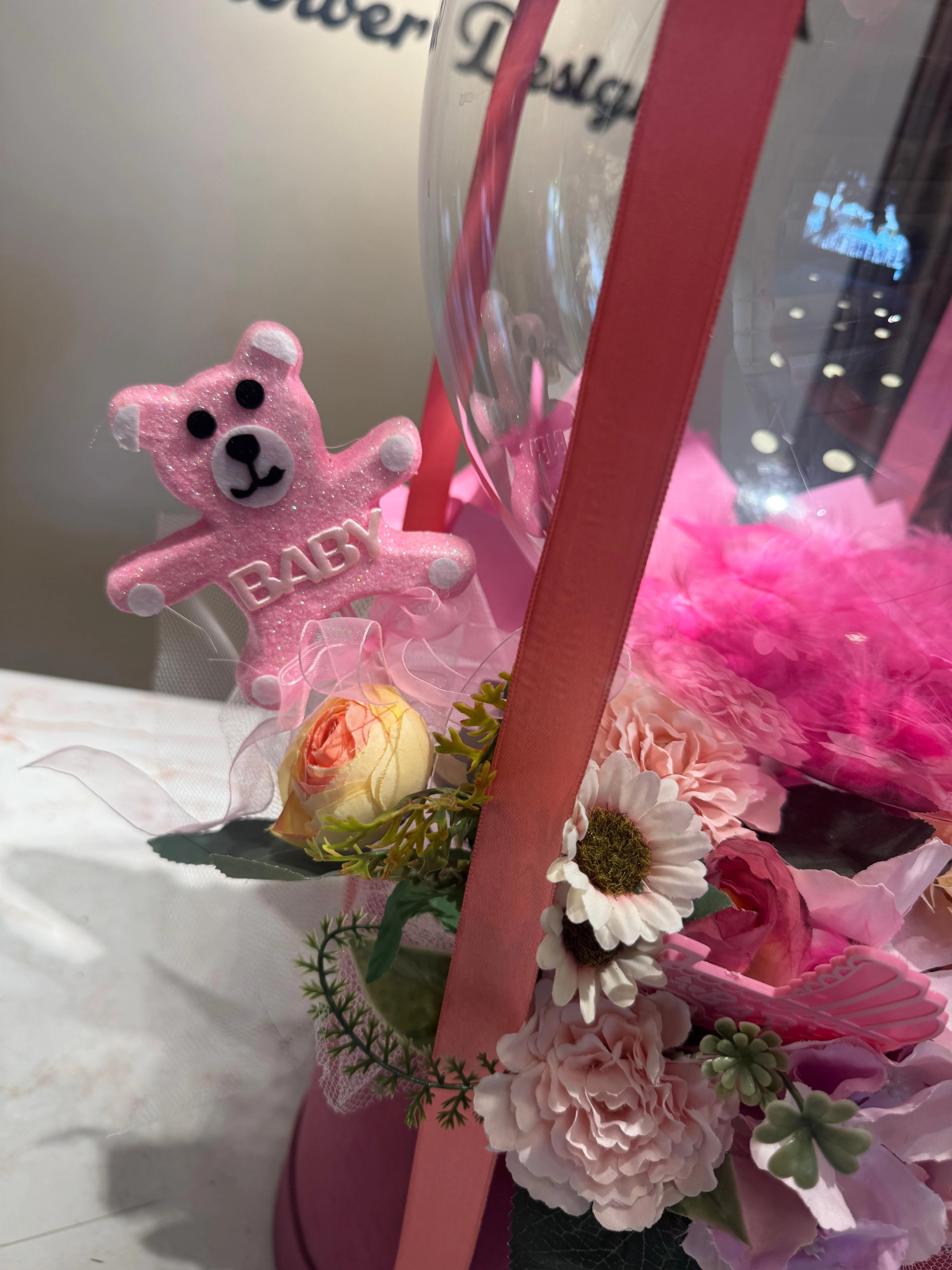 Kız Bebek Balon Arajmanı